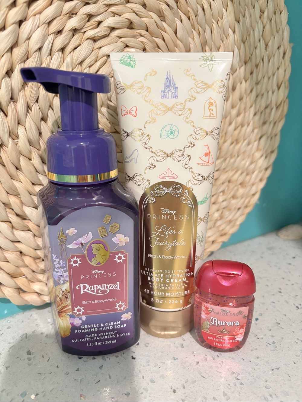 Bath & Body Works Disney Princess Collection Body Lotion, Soap, & Sanitzer